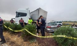 Manisa'da 3 aracın karıştığı kazada 1 kişi öldü, 2 kişi yaralandı