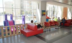 Uşak Kadın, Çocuk ve Doğum Hastanesi'ne oyun parkı kuruldu