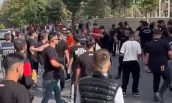 Polis, Uşakspor taraftarının bir bölümüne müdahale etti