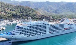 Marmaris'te "Silver Muse" kruvaziyeri 553 turist geldi !