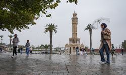 İzmir'e 121 gün sonra yağmur yağdı