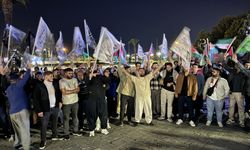İzmir'de İsrail'in Küresel Sumud Filosu'na saldırılarına tepki