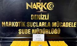Denizli'de evde fırının gizli bölmesine yasaklı madde saklamışlar!