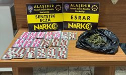 Alaşehir'de yasaklı madde yakalandı, tutuklandı'