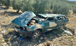 Manisa'da trafik kazasında Mükrime ve Mehmet Fırat hayatını kaybetti !