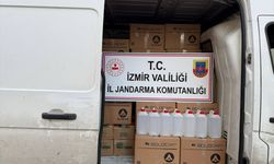 İzmir'de kaçakçılık operasyonu! 1 ton etil alkol ele geçirildi!
