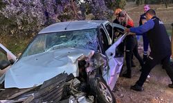 Uşak'ta Ulubey ve Eşme arasındaki İnay köyü yakınlarında trafik kazası