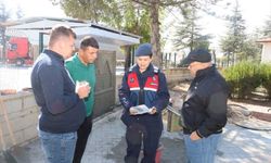 Afyonkarahisar'da Jandarma KADES bilgilendirmesi yaptı