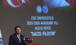 Ege Üniversitesi Akademik Yıl Açılış Töreni'nde Bakan Tunç konuştu