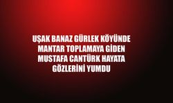 Uşak Banaz Gürlek köyünden Mustafa Cantürk mantar toplarken hayatını kaybetti