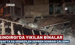 Sındırgı depreminde yıkılan yerler!