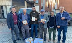 Uşak'taki arıları beslemek için tonlarca şeker dağıtıldı