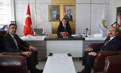 Uşak İl Tarım ve Orman Müdürü Serkan Bilir, Karahallı Kaymakamını ziyaret etti