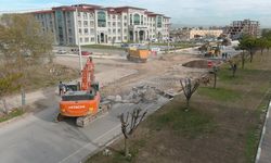 Kütahya’da Adliye Kavşağı yapılıyor