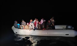 İzmir'de 42 düzensiz göçmen yakalandı, 24 düzensiz göçmen kurtarıldı