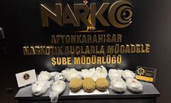 Afyonkarahisar'da asayiş uygulamasında yasaklı madde yakalandı tutuklandı!