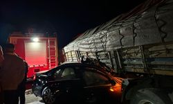 Afyonkarahisar'da tır ile otomobil çarpıştı ; 2 ölü, 2 yaralı!