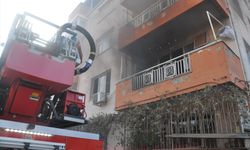 Ödemiş'teki ev yangını söndürüldü