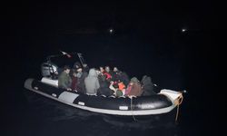 Fethiye'de 31 düzensiz göçmen kurtarıldı