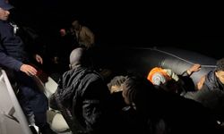İzmir'de 36 düzensiz göçmen kurtarıldı