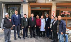 Erhan Akçay, Manisa'da ziyaretlerde bulundu