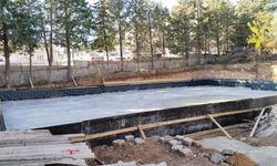 Uşak'ta su borusundan dolayı bekleyen 10 ay bekleyen inşaatın temeli atıldı