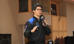 Astronot Tuva Cihangir Atasever öğrencilerle buluştu