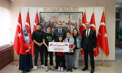 Uşak'taki öğrencilerden Gazze için 1 milyon 500 bin TL