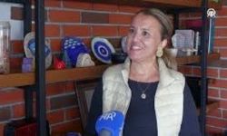 Afyonkarahisar'da kadın iç mimarın hobisi kazanca dönüştü