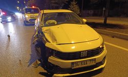 Uşak Banaz Karayolları önünde kaza!