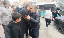 Uşak Valisi Aktaş, İl Müftüsü Mesut Harmancı'nın annesinin cenaze törenine katıldı