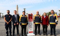 İzmir'de 20 bölgeye ani kalp durmalarına karşı şok cihazı yerleştirildi