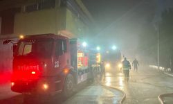 Uşak'ın Çanlı bölgesindeki fabrikada yangın çıktı