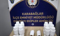 İzmir'de bir evde 2 bin 130 sentetik hap ele geçirildi