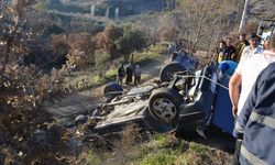 Demirci ve Selendi arasında kaza! 88 yaşındaki sürücü yaralandı