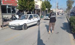 Manisa'da 14 yaşındaki çocuk araba çaldı!