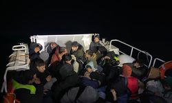 Bodrum'da Sahil Güvenlik Komutanlığı 39 düzensiz göçmen yakaladı