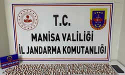 Salihli'de 630 sentetik hap ele geçirildi