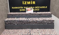 İzmir'de 55 bin 552 sentetik hap ele geçirildi