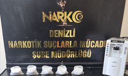 Denizli'deki kadın, tehlikeli kristali solunum cihazına sakladı!