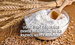 Uşak E Tipi Cezaevi'ne Ekmeklik ve Simitlik Un İle Razmol Kepek Alınacak