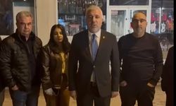 CHP Uşak İl Başkanı ve Yöneticileri, Eşme'de ilginç bir durumla karşılaştılar!