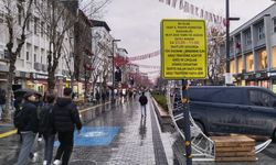 Uşak İsmetpaşa Caddesi'ne giren araçlarla ilgili 3 saat geriye doğru güncelleme