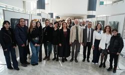 Uşak Üniversitesi'nde GSF Öğrencilerinden Dönem Sonu Sergisi