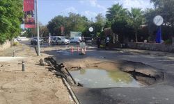 Muğla'da içme suyu isale hattı patladı