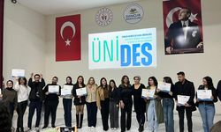 Gençler ÜNİDES programı kapsamında sertifikalarını aldı!