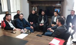 AK Parti Uşak İl Teşkilatı, BBP Uşak İl Teşkilatını ziyaret etti