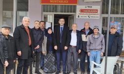 Uşak Hacıkadem'deki büyük ve küçükbaş üreticileriyle buluştu