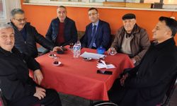 Uşak'ın köylerinde üreticilerle buluşmaya devam ediyorlar