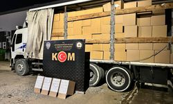 Afyonkarahisar'da 6 milyon 190 bin makaron ele geçirildi